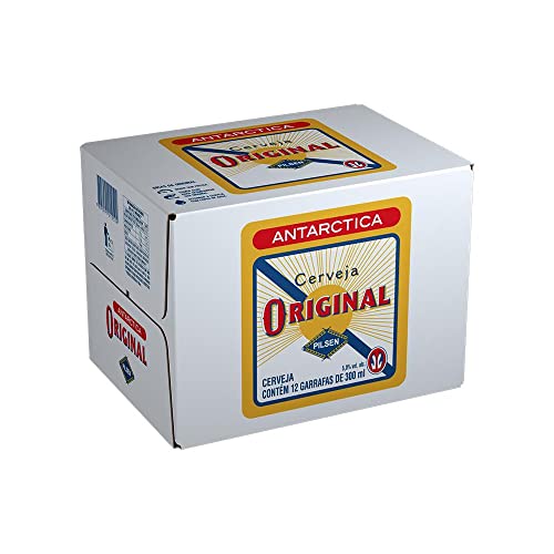 Pack Cerveja Antarctica Original 300ml - 12 Unidades
